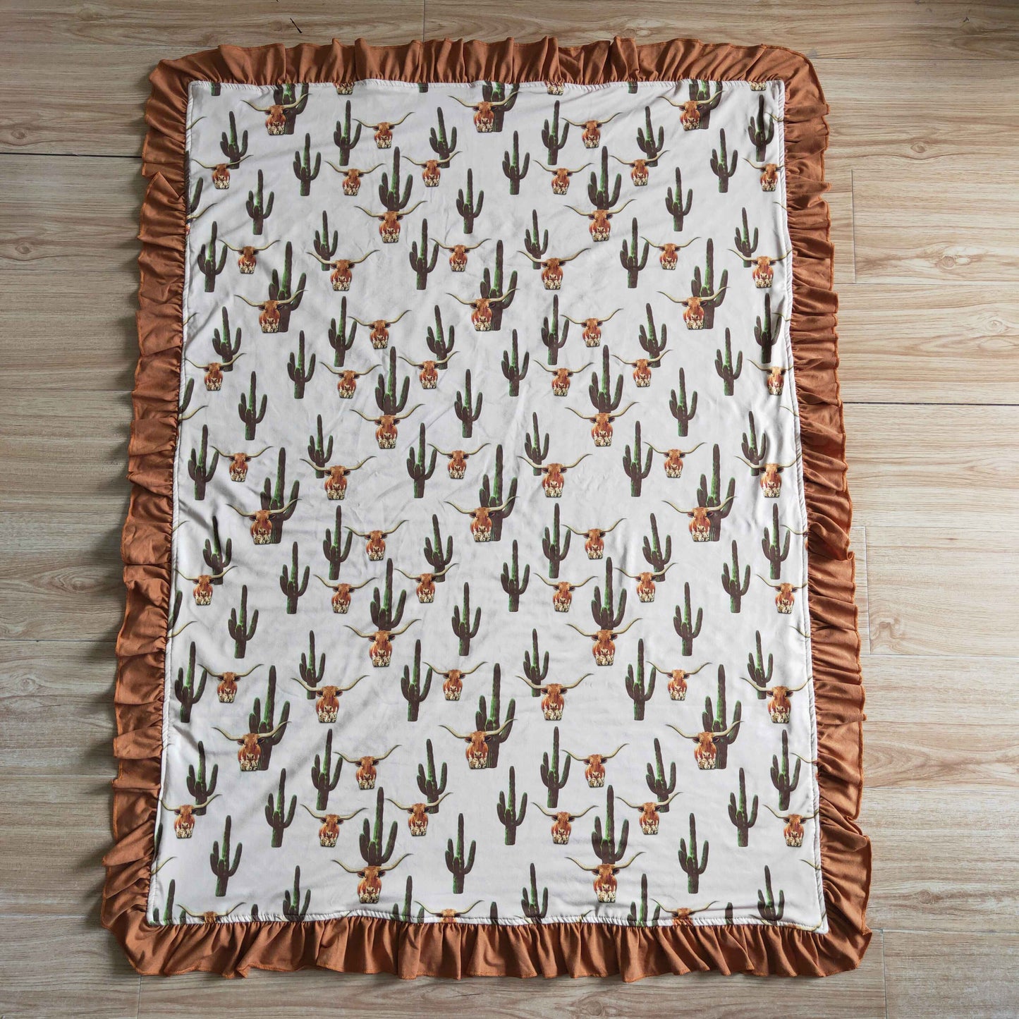Baby Western Cactus Blanket