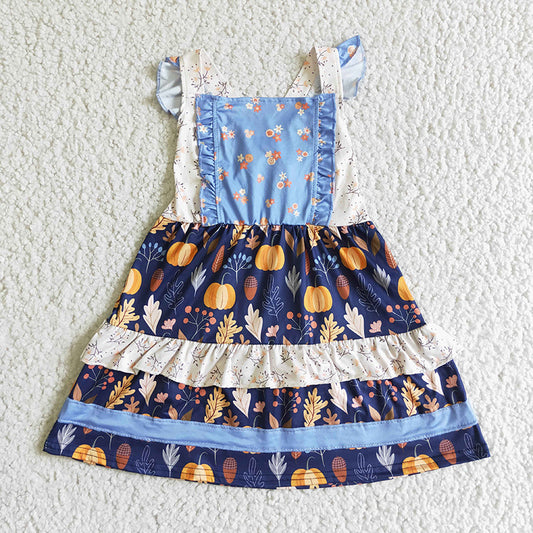 GSD0123 Pumpkin Baby Girl Dress
