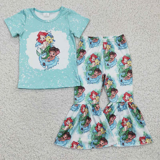 GSPO0393 Baby Girl Princess Bell Pants Outfit