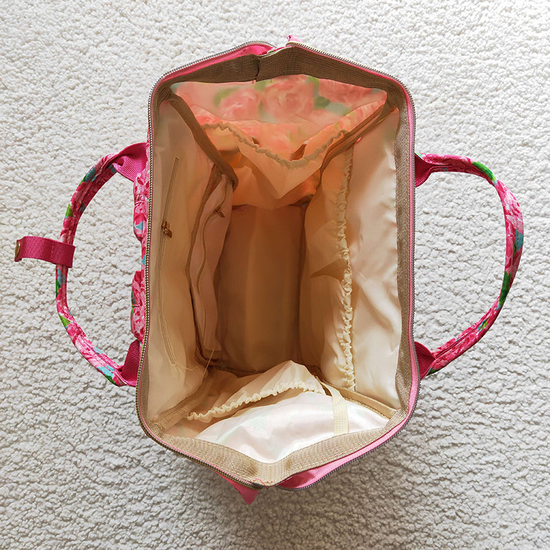 BA0020 Rose Flower Backpack