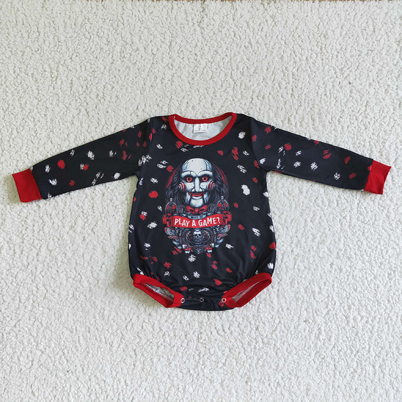 LR0145 Kids Boy Halloween Romper