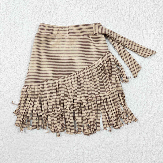 GLK0001 Baby Girl Western Tassel Fringe Skirt