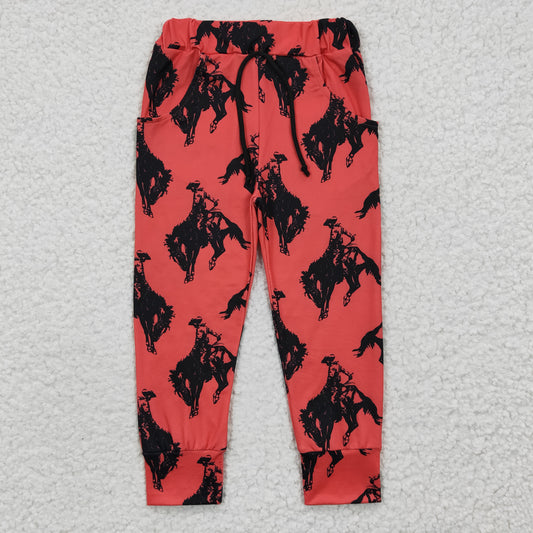 P0088 Baby Boy Western Rodeo Pocket Pants