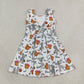 Baby Girls Kids Pumpkins Cartoon Halloween Shorts Dress Yoga Active Clothes RTS