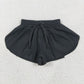 Baby Girl Toddler Black Skirt Shorts Skort Yoga Active Bottoms RTS