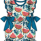 ( Moq 5 Each Style ) Baby Girl Summer Watermelon Sibling Romper Set 4.24