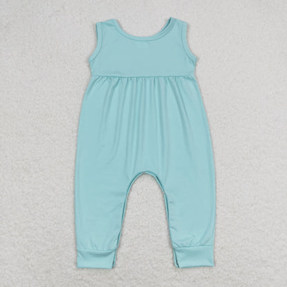 Baby Girl Sibling Sister Sleeveless Summer Cotton Romper