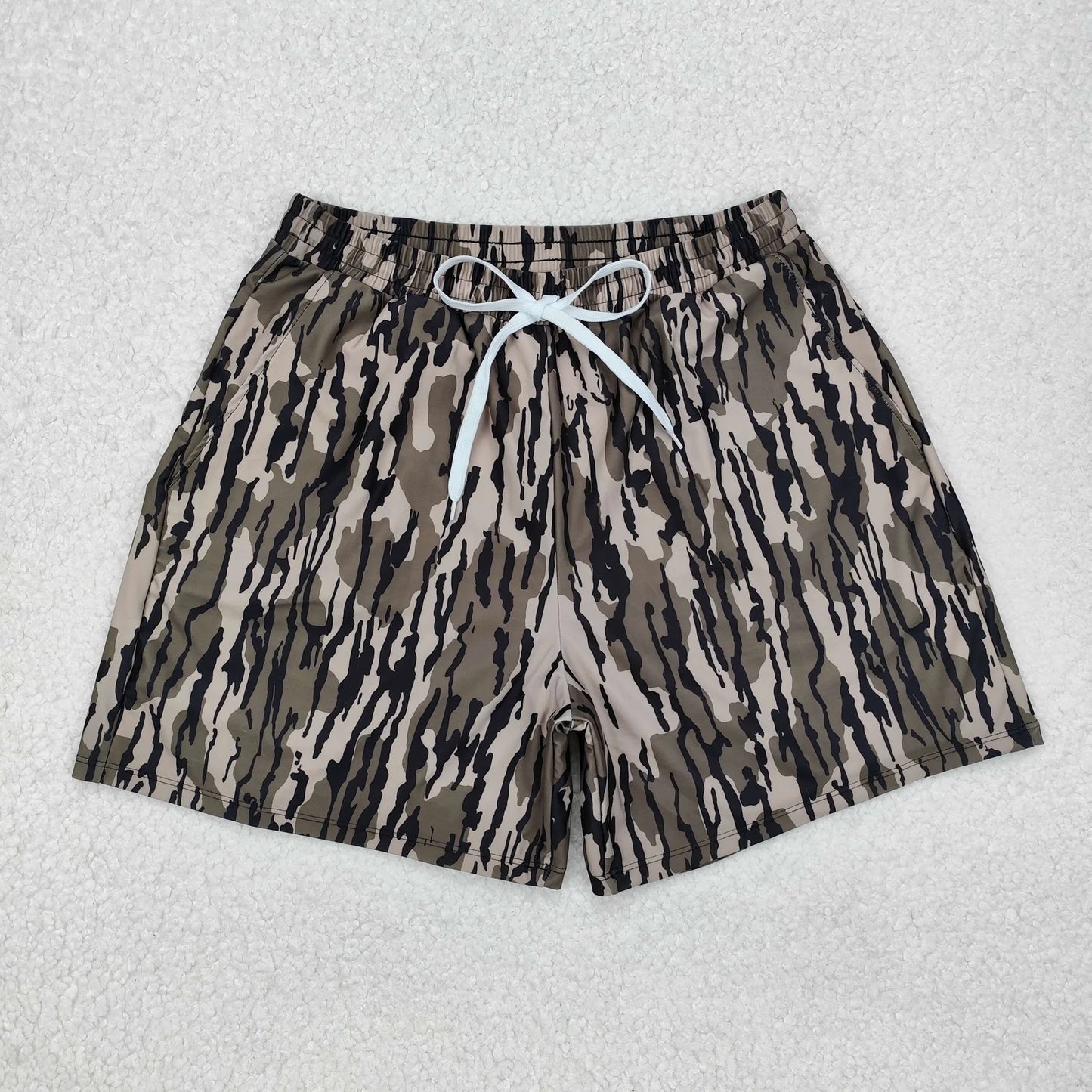 Adult Men Swimming Camo Trunks Shorts Man Bottom RTS