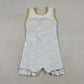 Baby Girls Mardi Gras Anchors Bows Yoga Shorts Knee Length Dress RTS