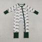 Baby Boys Kids Long Sleeves Fish Zipper Pajamas Romper RTS