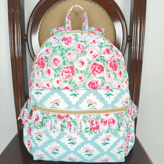 Baby Girl Flower Backpack Bags