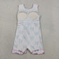 Baby Girls Sleeveless Cow Print Bows Pink Yoga Shorts Knee Length Dress RTS
