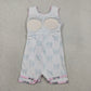 Sibling Baby Girls Kids Western Cow Bows Pink Romper Dress RTS