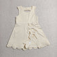 Baby Girls Sleeveless Yellow Plaid Bows with Shorts Yoga Dress RTS