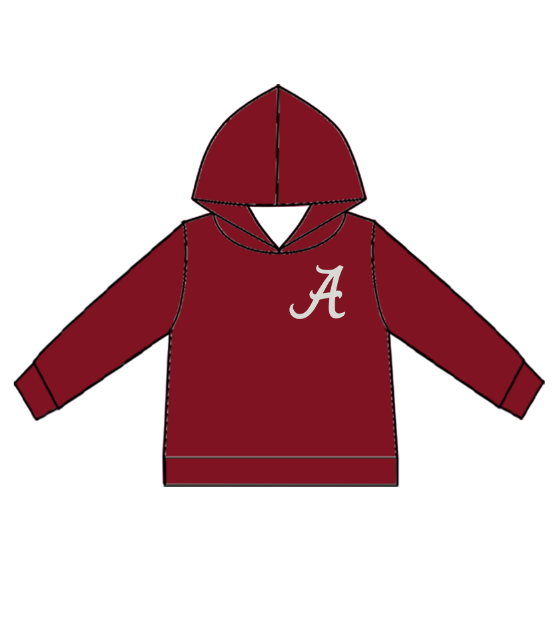Baby Kids Adult Long Sleeves Hoodie Shirt Tops Customized 7.22