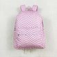 Baby Girl Pink Checkered Backpack Bag