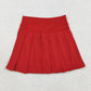 Baby Girl Toddler Red Yoga Active Shorts Skirt Skort Summer Bottom RTS
