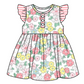 Baby Girl Flower Sibling Romper Dress Clothes Set ( Moq 5 Each Design )