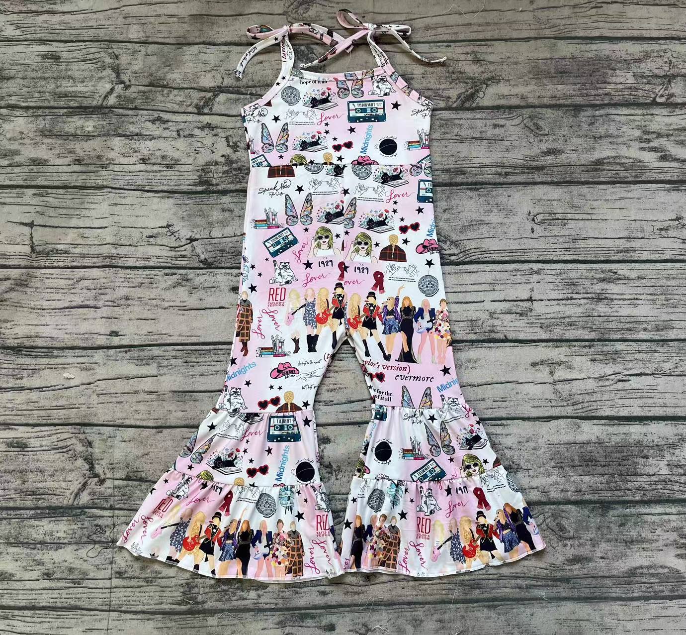 Baby Girl Sleeveless Singer Pants Jumpsuit