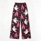 ( Moq 5 ) Preorder Adult Women Halloween Ghosts Pink Leopard Pants Bottoms Clothes