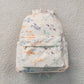 Baby Boys Kids Bows Planes Print Zipper Backpack School Bag RTS