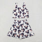Baby Girl Cartoon Mouse Tops Short Skirt Skort Yoga Active Clothes Set RTS