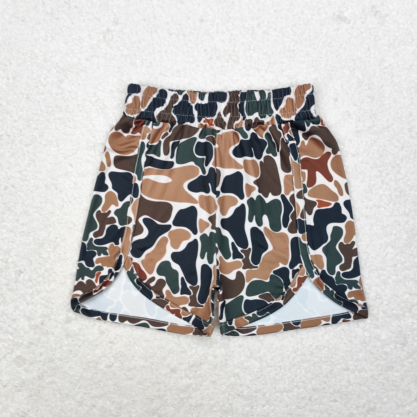 Mommy & Me Baby Boy Girl Adult Women Sibling Family Camo Summer Shorts