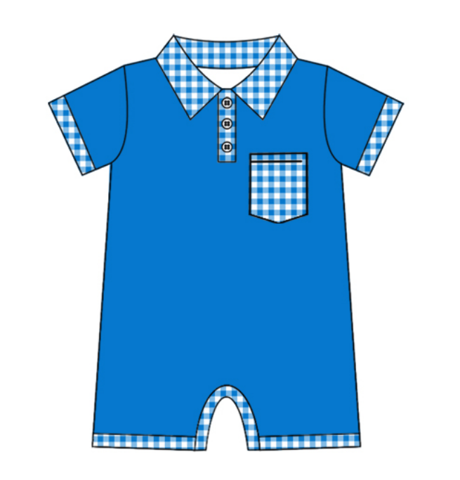 Baby Boy Girl Short Sleeves Summer Sibling Dress Romper Clothes Set ( Moq 5 Each style )