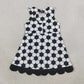 Baby Girls Kids Soccer Bows Scallop Yoga Active Black Dress RTS