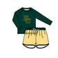 ( Moq 5 Each Style ) Baby Boys Girls Kids Team Sibling Green Jumpsuits Sets Swimsuits