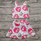 Baby Girl Sleeveless Princess Tops Skirt Shorts Yoga Active Set RTS