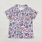 Sibling ( 1-6 ) Boys Kids Short Sleeves Camo Buttons Shirt Tops RTS