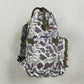 Baby Boys Kids Embroidery Dog Camo Print Zipper Backpack School Bag RTS
