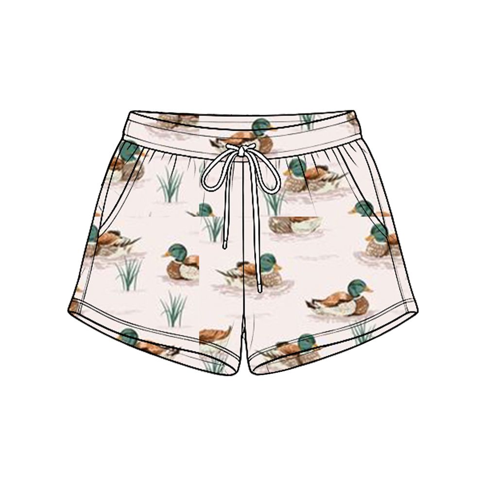 ( Moq 5 ) Preorder Baby Boys Kids Pockets Shorts Bottoms Ducks Clothes