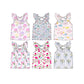 ( Moq 5 Each Style ) Sibling Baby Girls Kids Short Sleeves Flower Ruffle Tops Summer Clothes