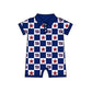 ( Moq 5 Each Style ) Baby Boys Girls Toddler Bows Team Sibling Shorts Dress Shirt Set Summer Clothes
