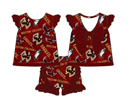 ( Moq 5 each style ) Baby Boy Girl BC Team Sibling Shirt Set