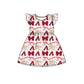 ( Moq 5 each style ) Baby Boy Girl Toddler A Team Bows ‌Sibling Dress Set