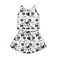 ( Moq 5 Each Style ) Baby Girls Toddler Bows Sibling Team Shorts Dresses Set Clothing