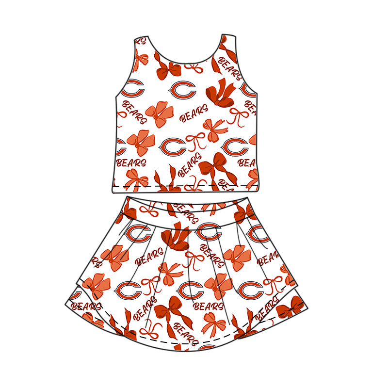 ( Moq 5 Each Style ) Baby Girls Toddler Bows Team Sibling Shorts Dresses Set Summer Clothing