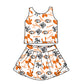 ( Moq 5 each style ) Baby Girl Toddler Team Tigers Bows Sibling Dress Set