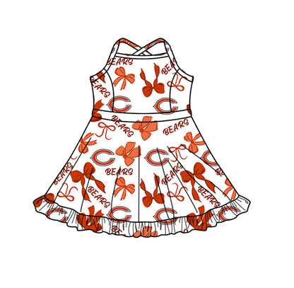 ( Moq 5 Each Style ) Baby Girls Toddler Bows Team Sibling Shorts Dresses Set Summer Clothing
