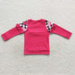 GT0296 Baby Girl Long Sleeves Pink Doll Shirt