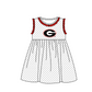 ( Moq 5 ) Baby Girls Toddler Sleeveless G Dots Team Red Ruffle Knee Length Dress