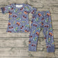 Promotion Baby Boy Truck Pants Outfit Pajamas