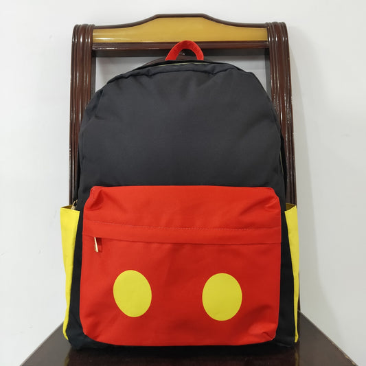 Baby Baby Boy Black Red Cartoon Backpack Bags