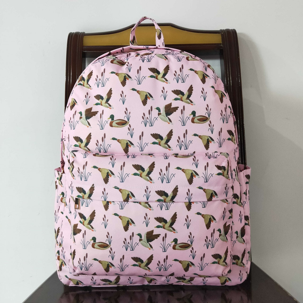 Baby Girl Ducks Pink Backpack Back Bags