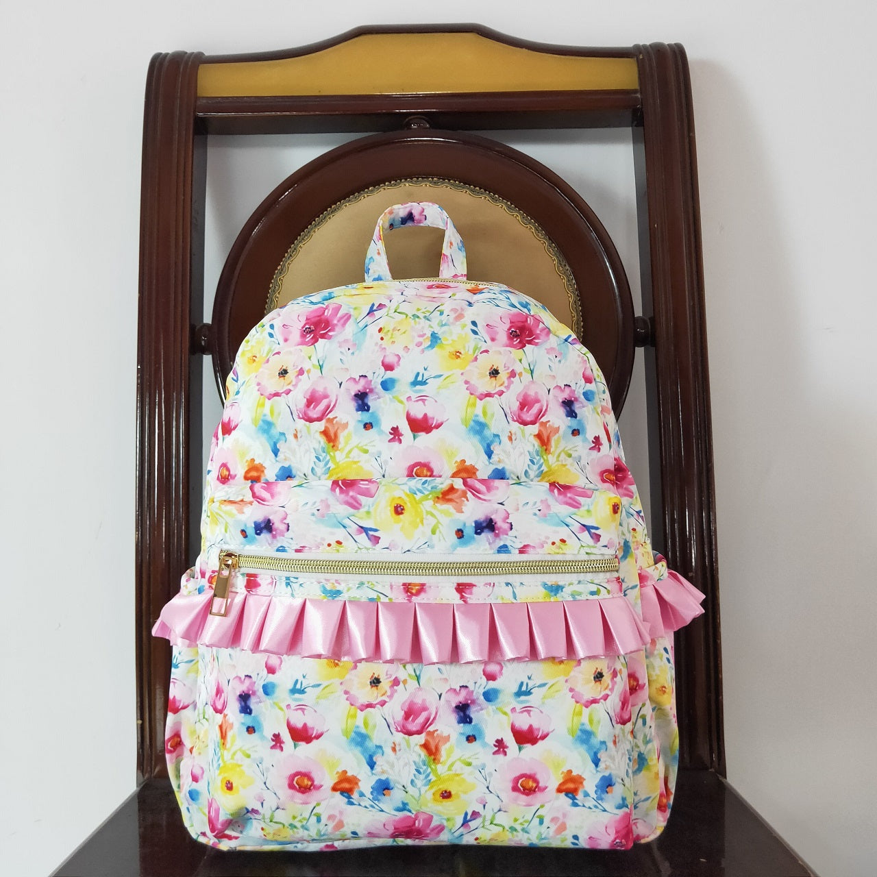 Baby Girl Floral Backpack Bag