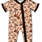 Baby Girl Adult Women Leopard Bows Sibling Matching Romper Dress Shorts Clothes Set Moq 5 Each Style