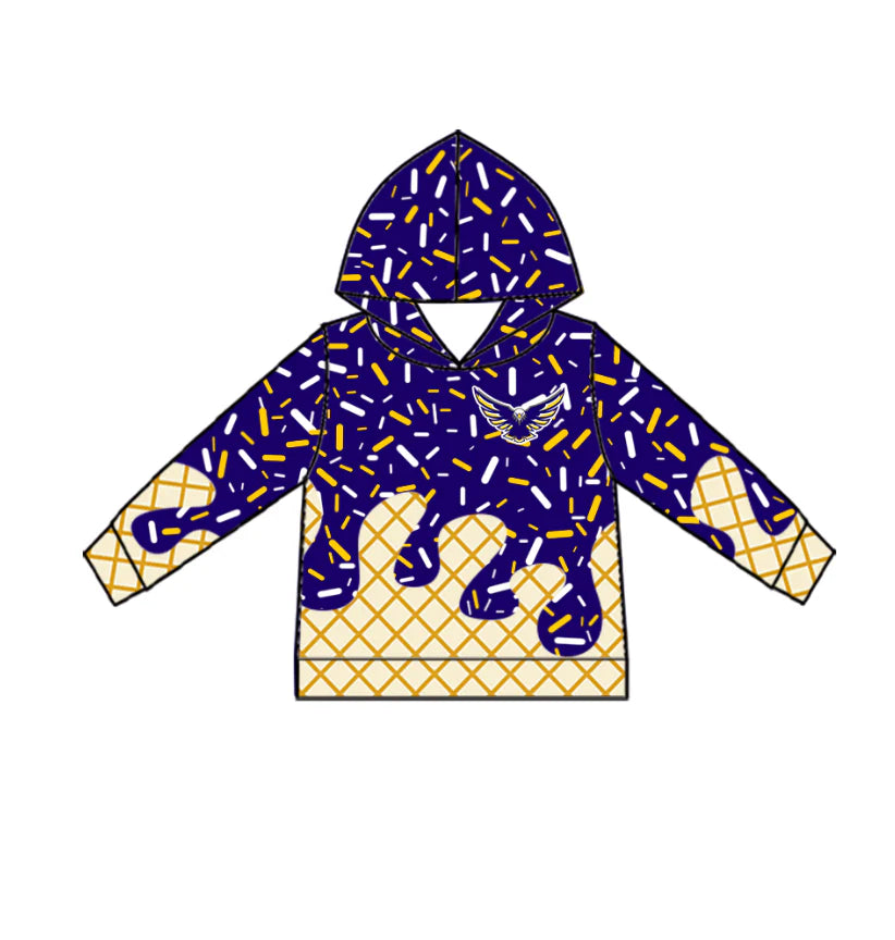 ( Moq 5 each style ) Baby Boy Girl Summer Team Sibling Eagles Drip Bows Shorts Shirt Dress Set 7.25